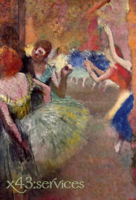 Edgar Degas - Balletszene 2